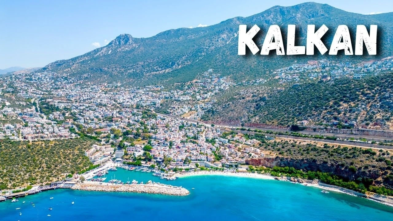 Kalkan village rooftop Turkey